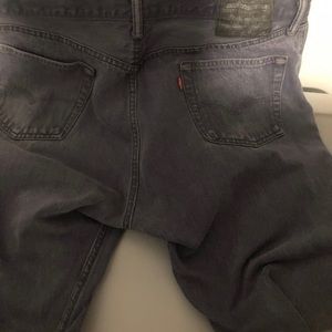 Levi’s button fly jeans 38X36 distressed